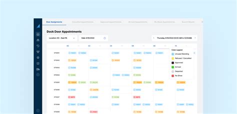 dock appointment scheduling